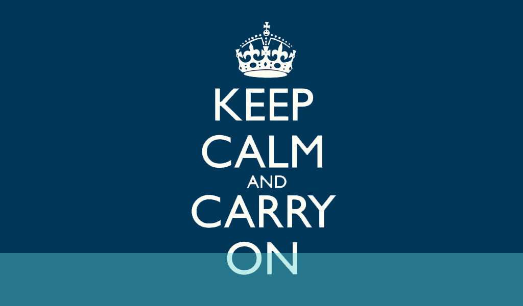 Keep Calm and Carry on doing UX Research
