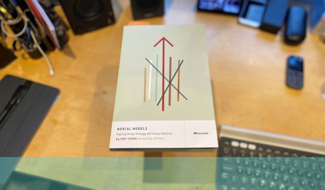 picture of book cover of mental models by Indi Young