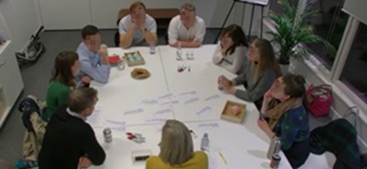image of focus group involved in discovery research